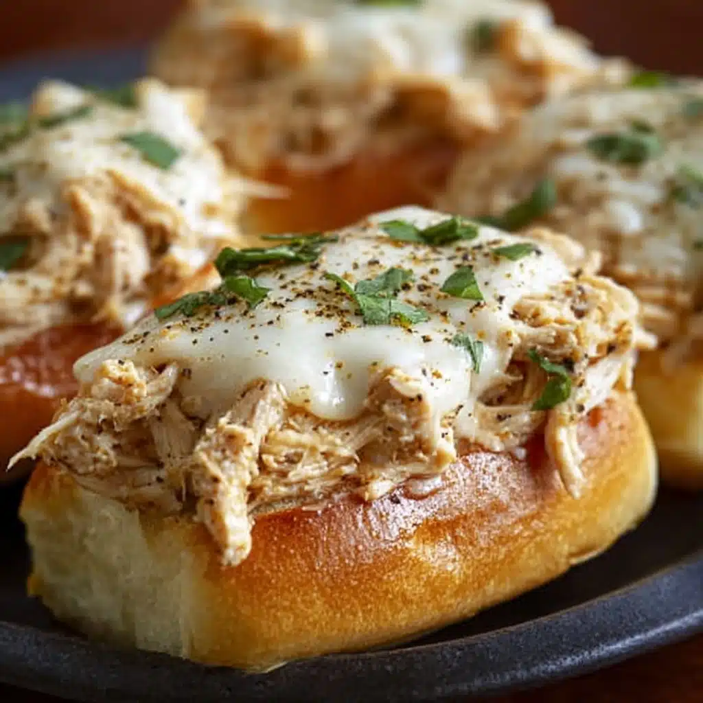 Chicken Alfredo Sloppy Joes Recipe - Recipe Image