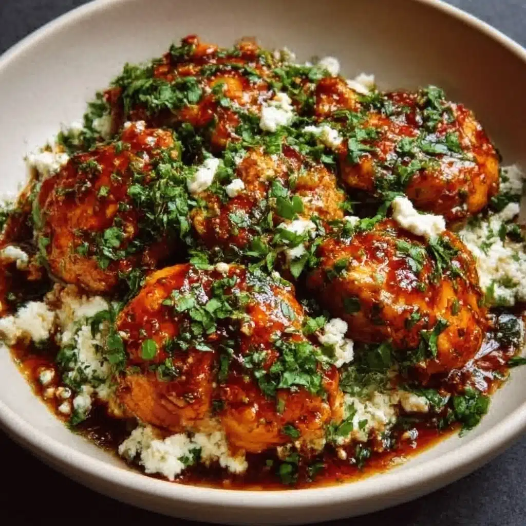 Hot Honey Feta Chicken Recipe - Recipe Image