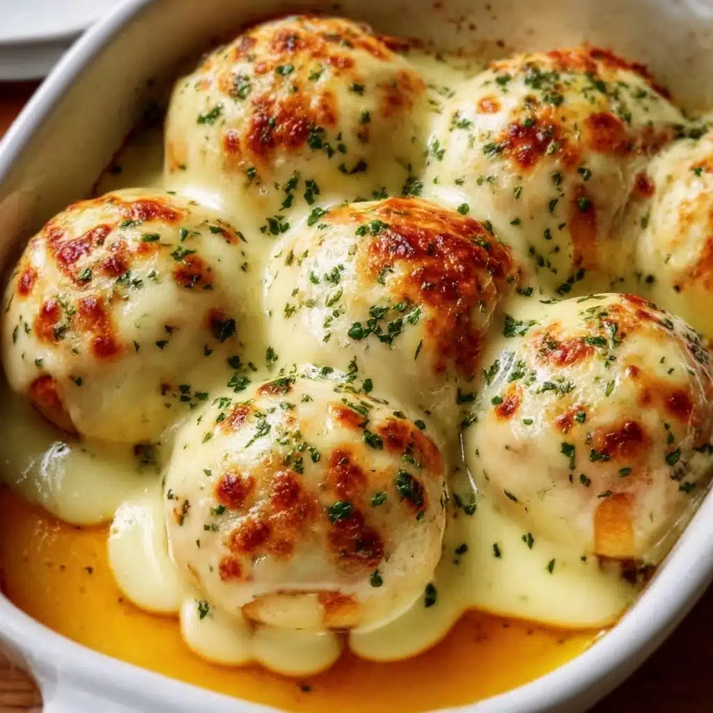 Melted Mozzarella & Ranch Chicken Bombs Recipe - Recipe Image