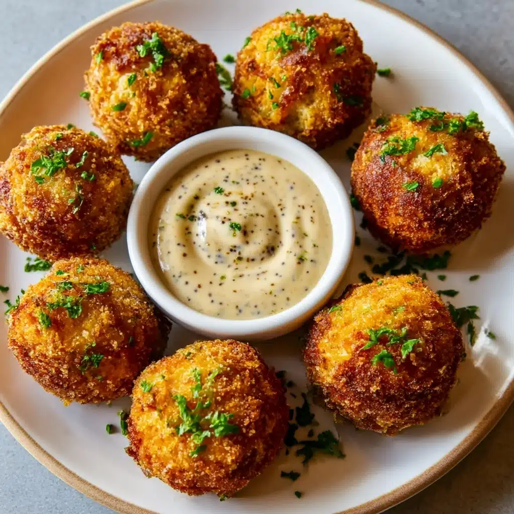 Reuben Balls with Spicy Thousand Island Dipping Sauce Recipe - Recipe Image