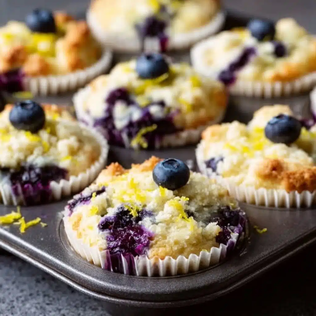 Blueberry and Lemon Zest Cottage Cheese Bites Recipe - Recipe Image