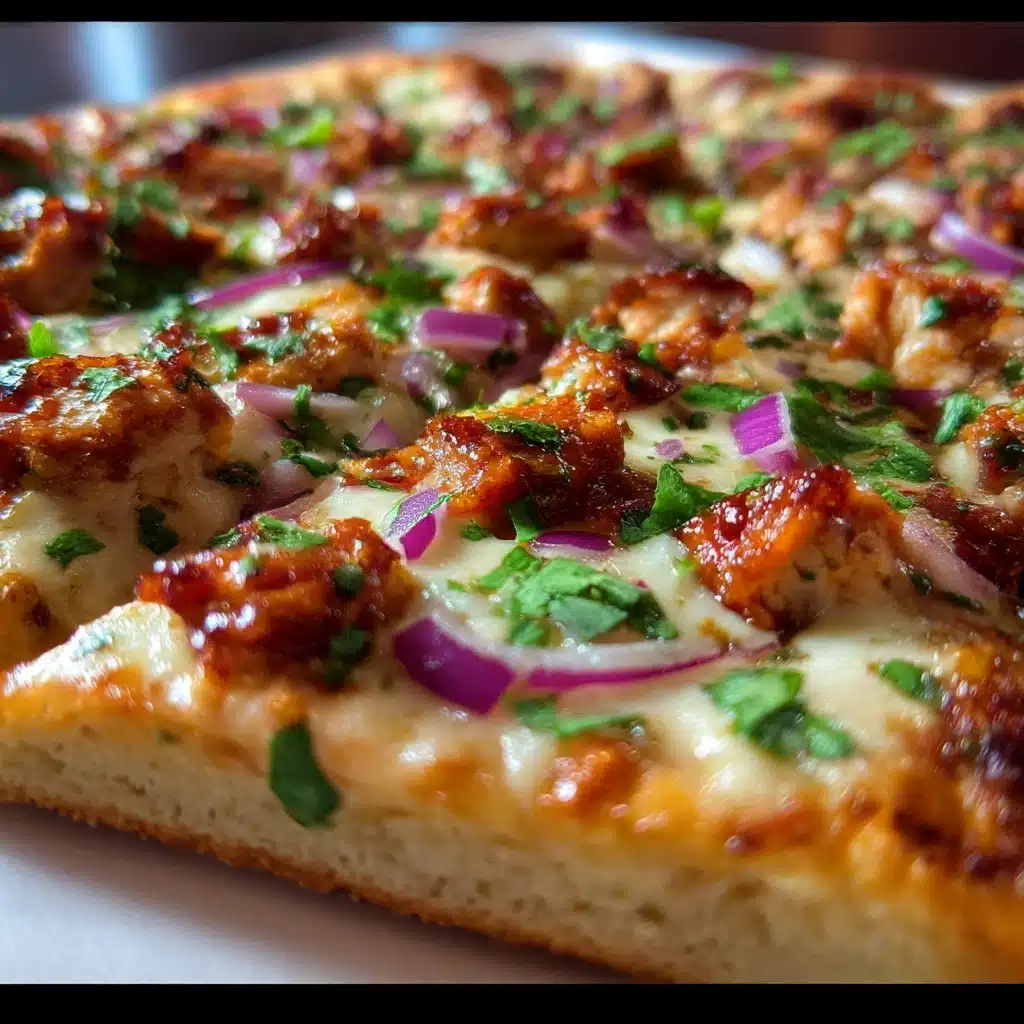 Delicious Homemade BBQ Chicken Pizza Recipe - Recipe Image