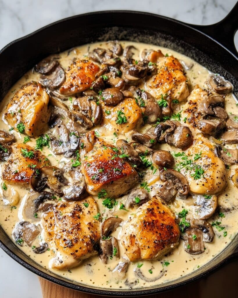 Creamy Chicken Stroganoff Recipe
