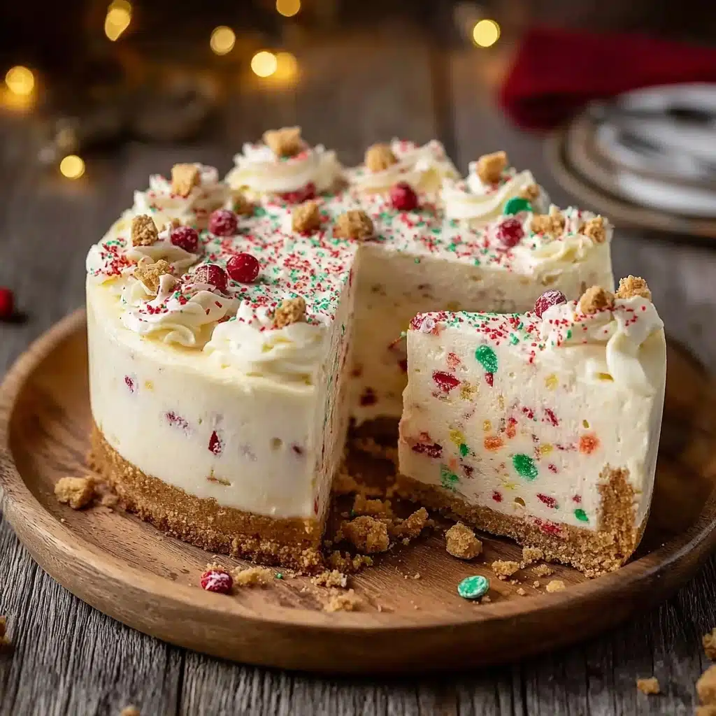 Sugar Cookie Cheesecake Recipe - Recipe Image
