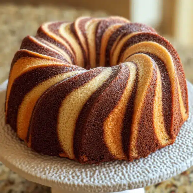 Cinnamon Swirl Bundt Cake Recipe