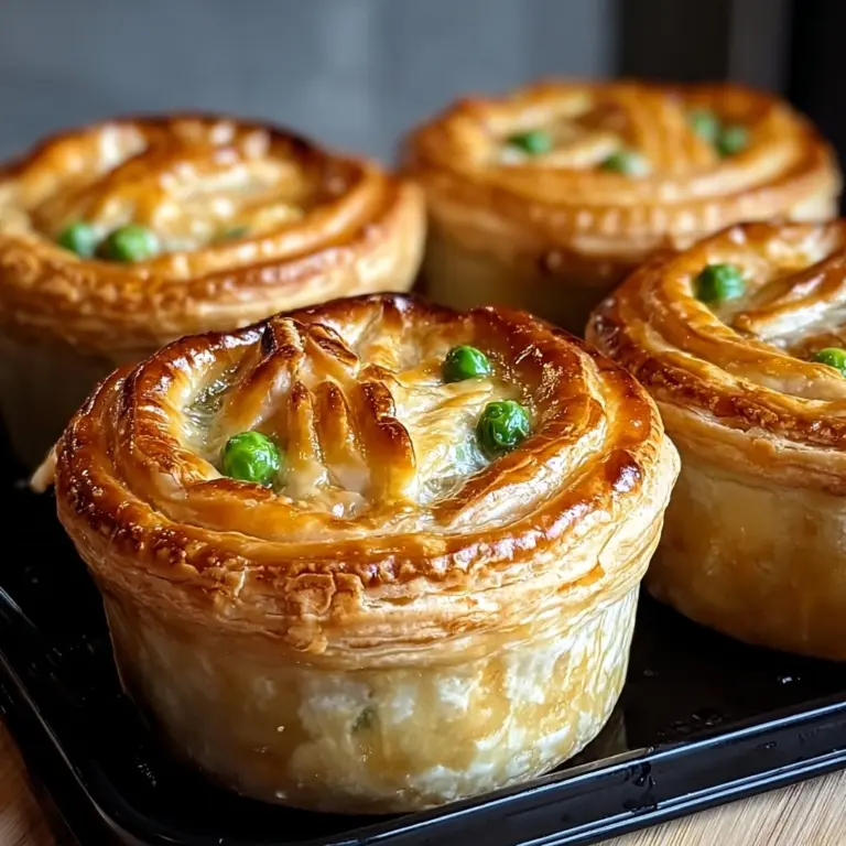 Mini Chicken Pot Pies Recipe