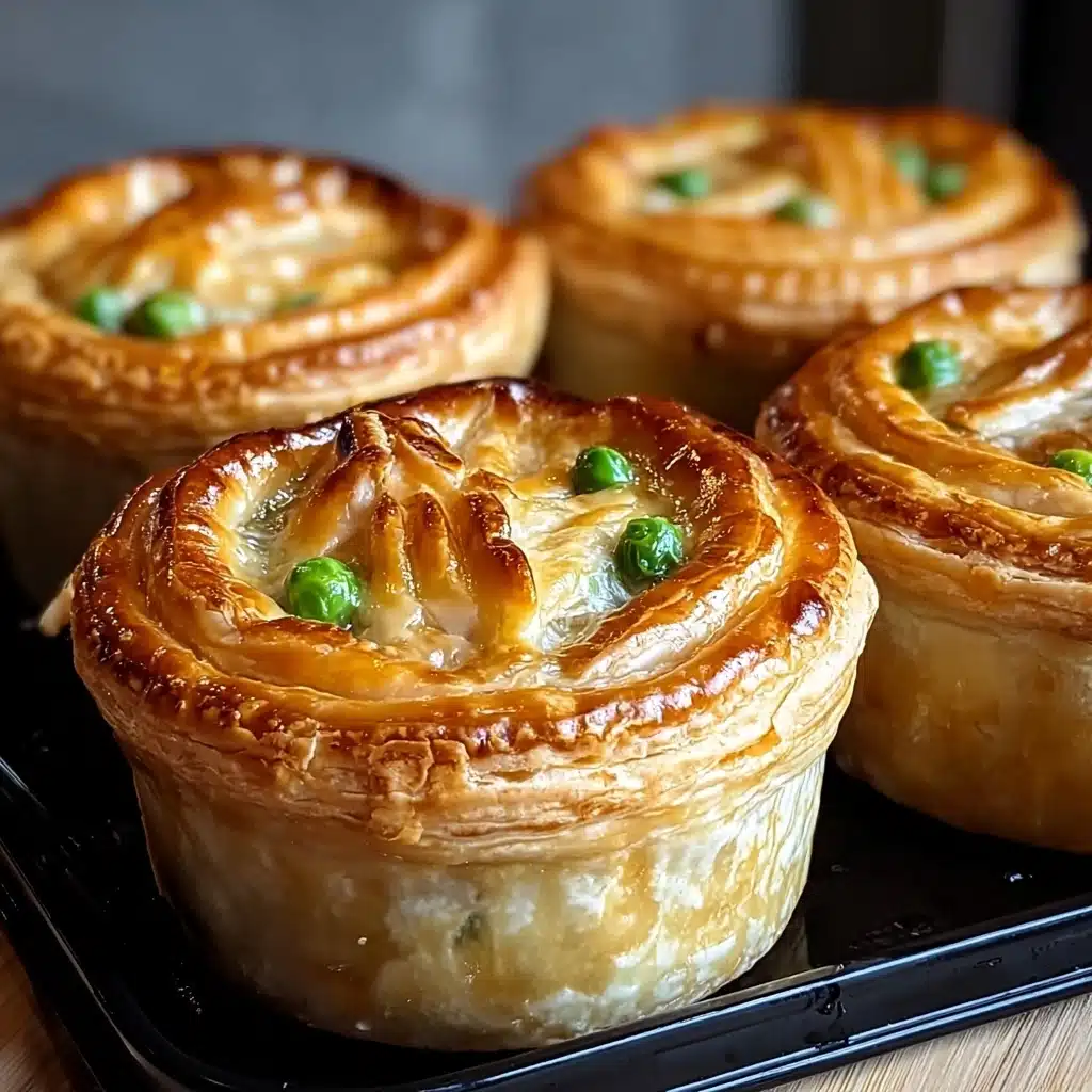 Mini Chicken Pot Pies Recipe