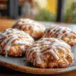 Baked Apple Fritters with Glaze Recipe