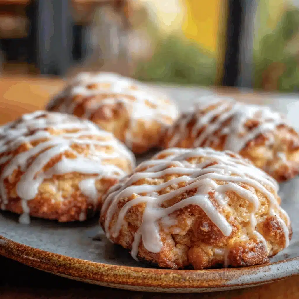 Baked Apple Fritters with Glaze Recipe