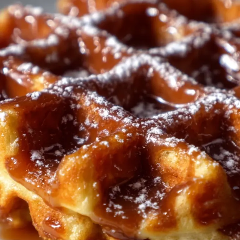Apple Fritter Waffle Donuts Recipe