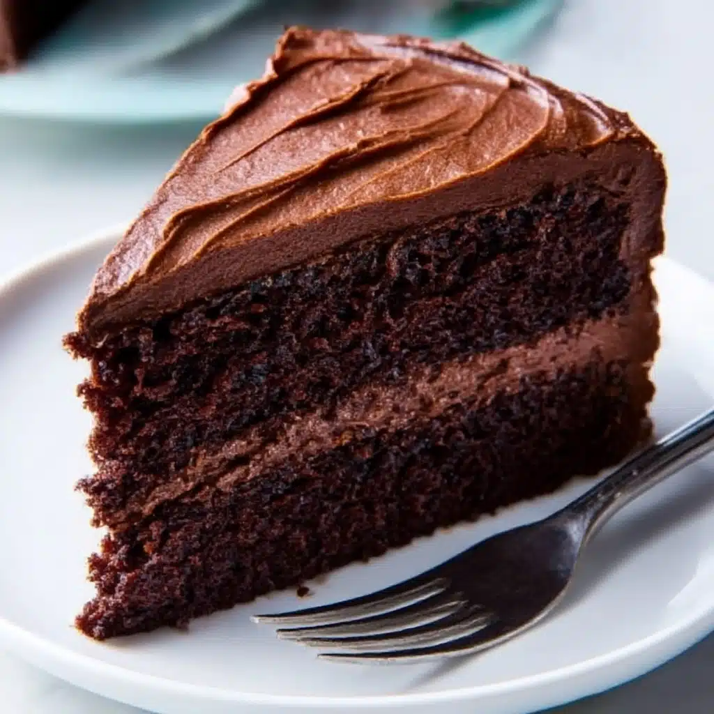 Triple Chocolate Cake Recipe - Recipe Image