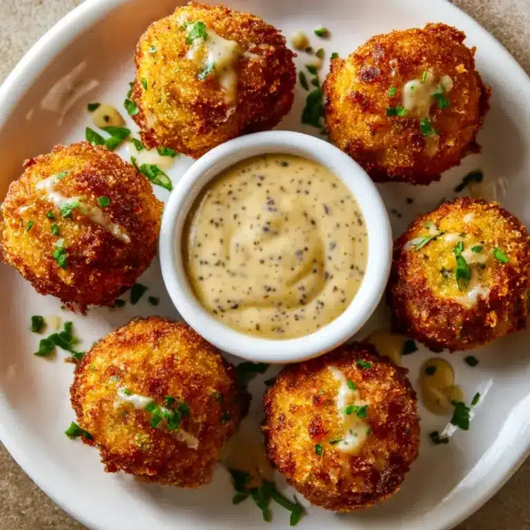 Reuben Balls with Spicy Thousand Island Dipping Sauce Recipe
