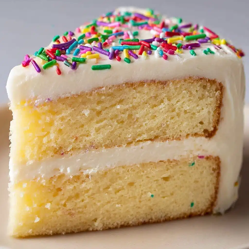 Classic Vanilla Cake Recipe - Recipe Image