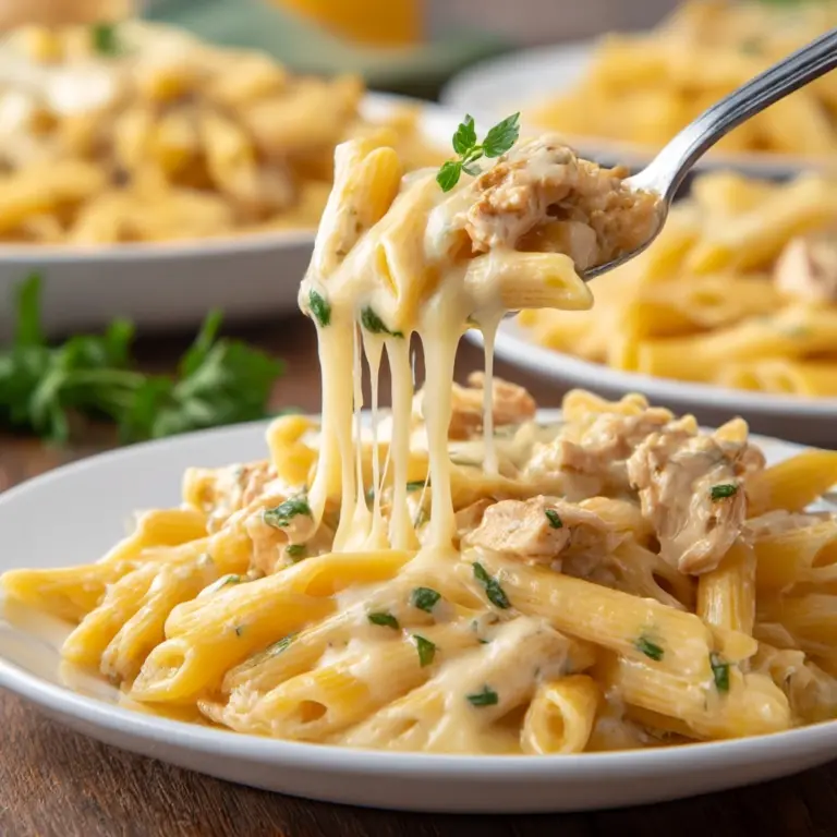 Cheesy Chicken Pasta Recipe Recipe