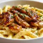 Honey Pepper Chicken Pasta Recipe