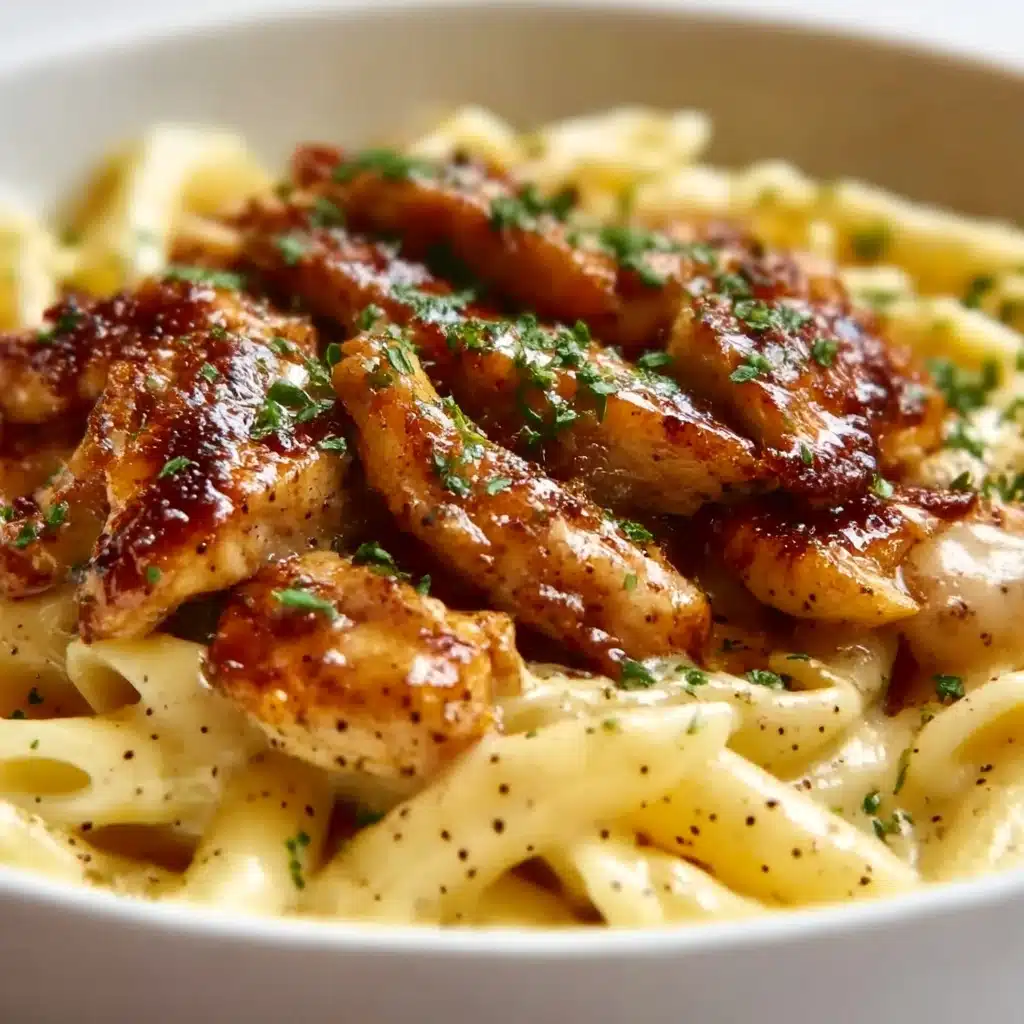 Honey Pepper Chicken Pasta Recipe - Recipe Image