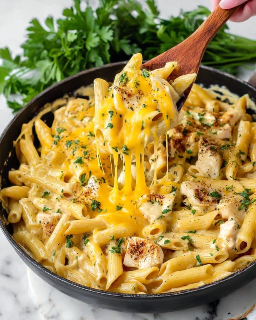 Crack Chicken Penne Recipe