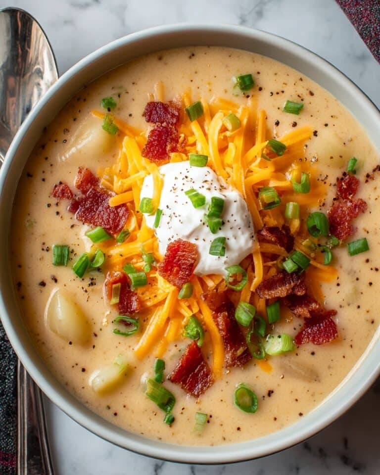 Comforting Loaded Baked Potato Soup Recipe