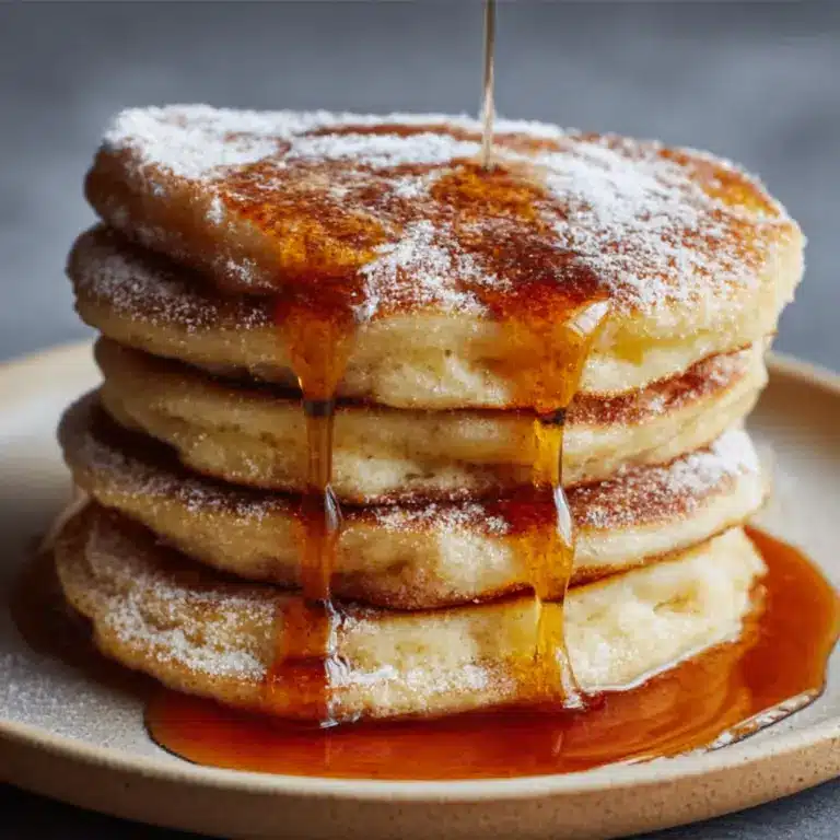 Spanish Churro-Inspired Pancakes Recipe