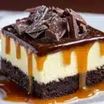 Caramel Brownie Cheesecake Recipe