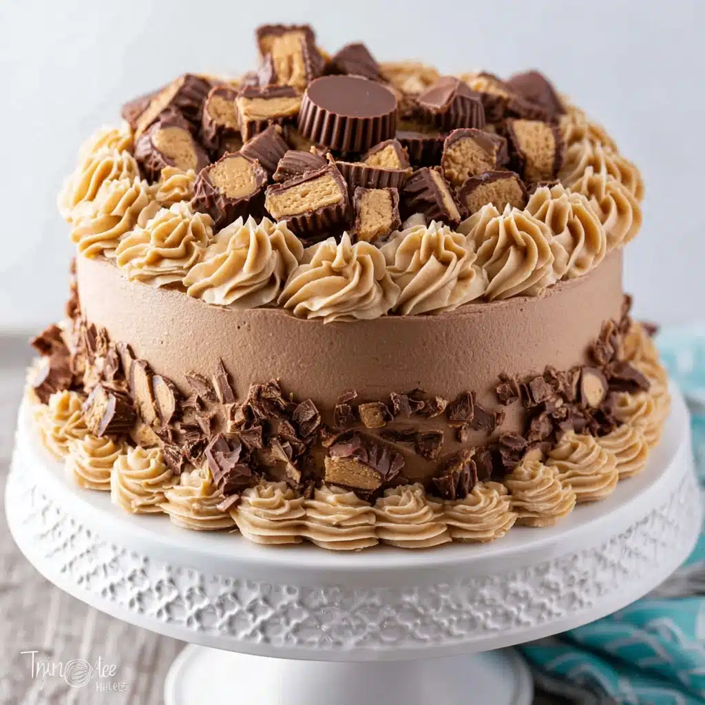 Reese’s Peanut Butter Cake Recipe - Recipe Image