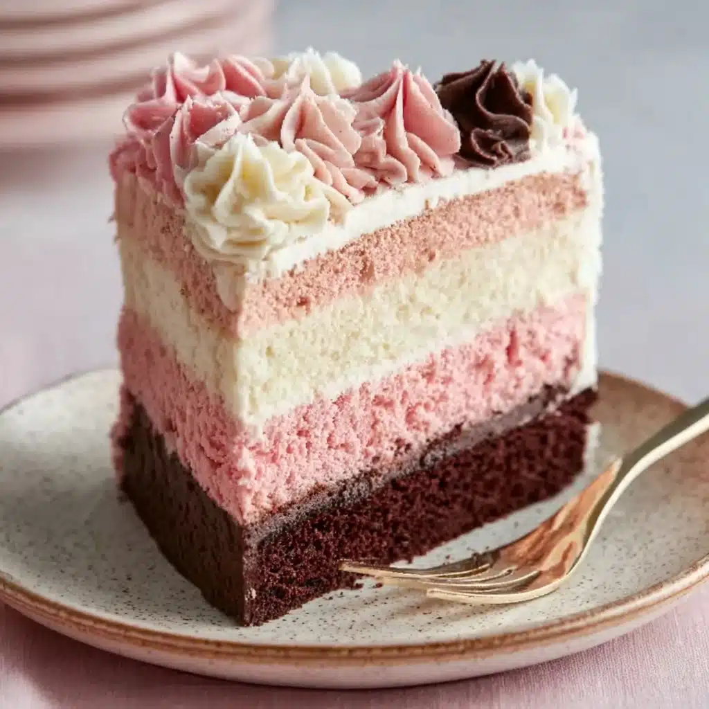 Neapolitan Cake Recipe - Recipe Image