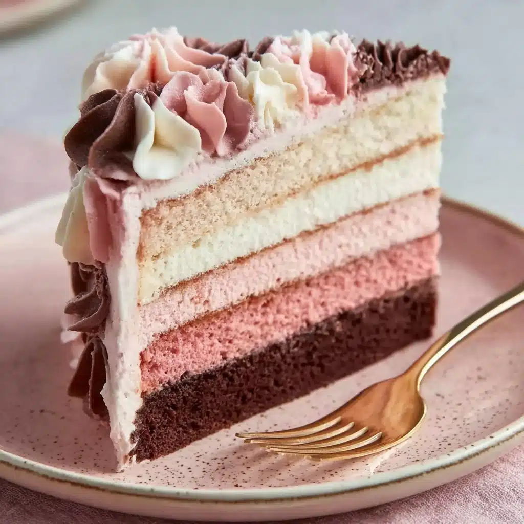 Neapolitan Cake Recipe - Recipe Image