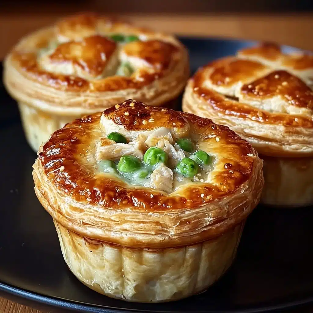 Mini Chicken Pot Pies Recipe - Recipe Image