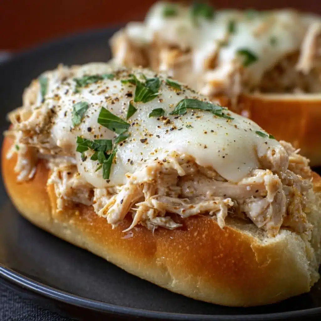 Chicken Alfredo Sloppy Joes Recipe - Recipe Image