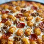 Pizza Tot Casserole Recipe
