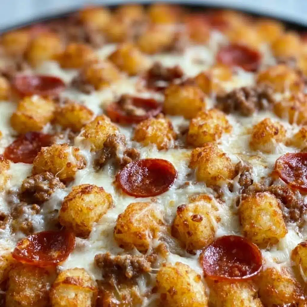 Pizza Tot Casserole Recipe - Recipe Image