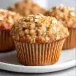 Moist Applesauce Oatmeal Muffins Recipe