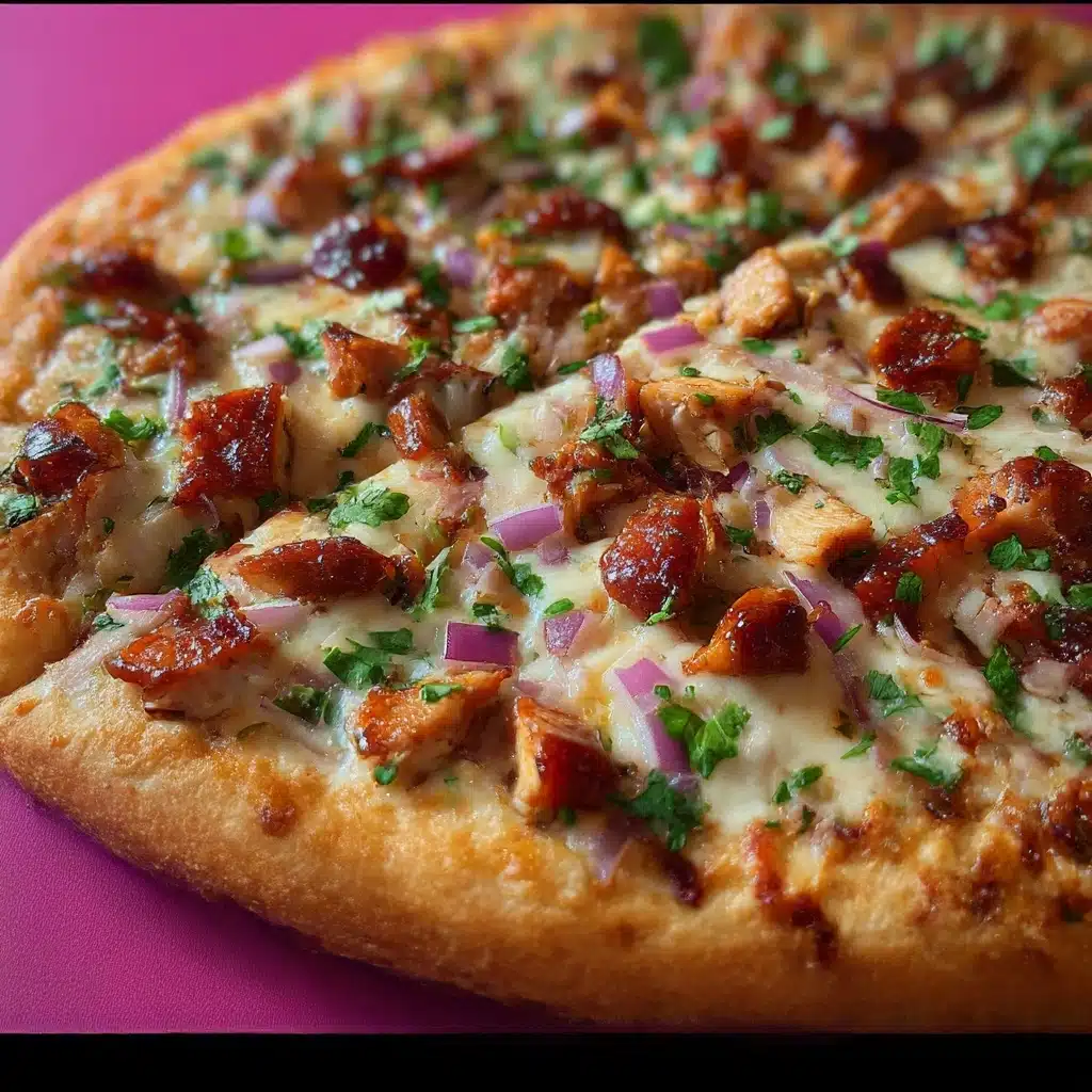 Delicious Homemade BBQ Chicken Pizza Recipe