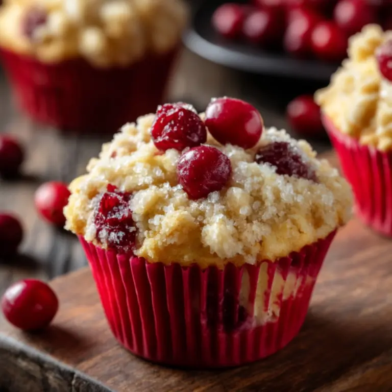 Cherry Cobbler Muffins Recipe