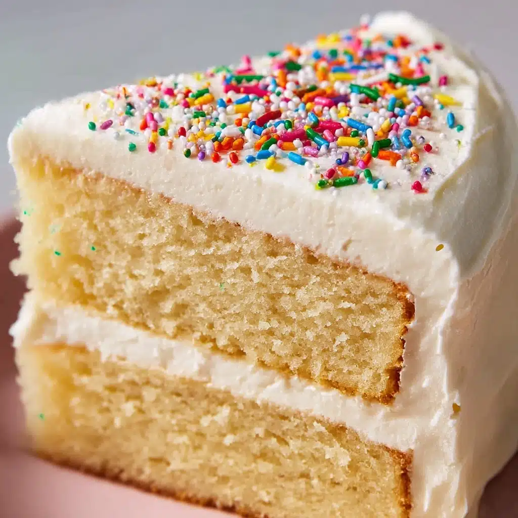 Classic Vanilla Cake Recipe - Recipe Image