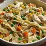 Quick Chicken Pot Pie Pasta Recipe