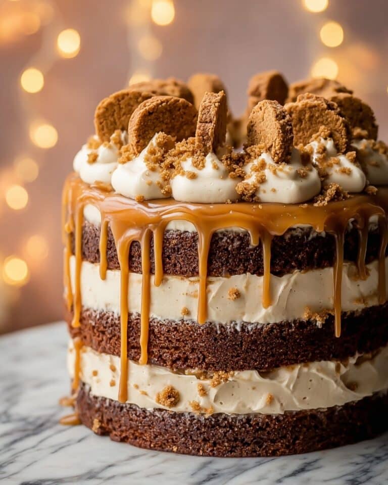 Butterscotch Crunch Cake Recipe