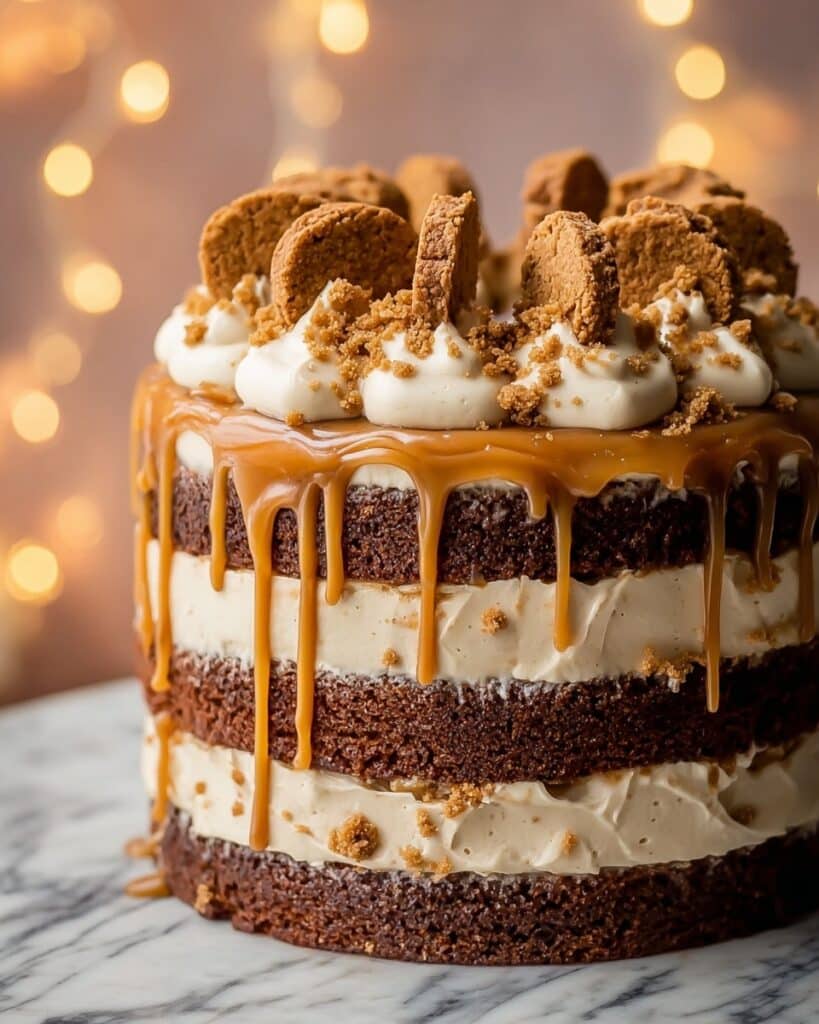 Butterscotch Crunch Cake Recipe