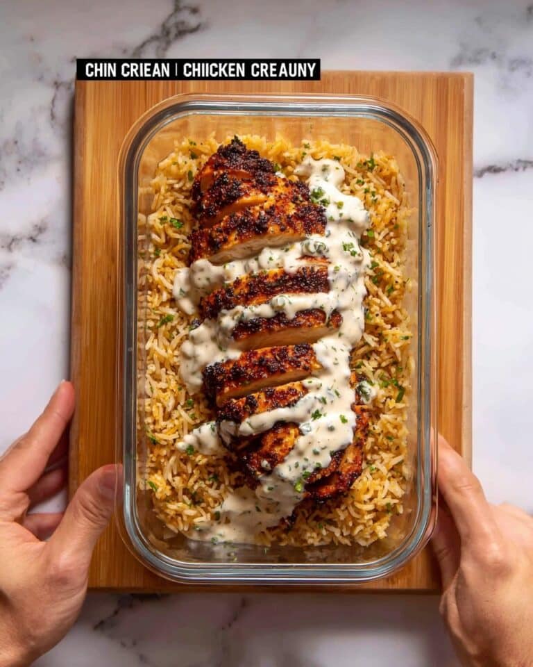 High Protein Crema Cajun Chicken & Rice Recipe
