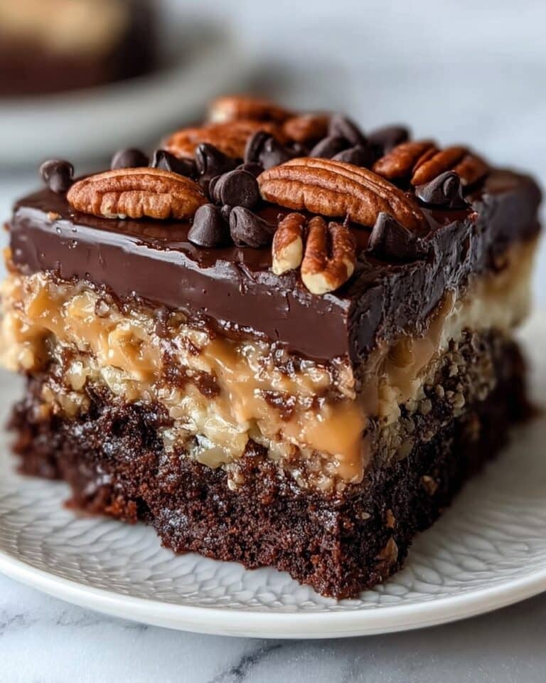 Irresistible German Chocolate Poke Cake Recipe