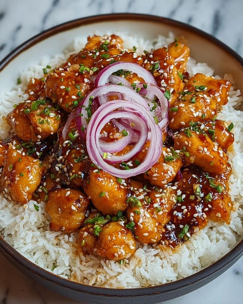 Spicy Honey Ginger Mongolian Chicken Recipe