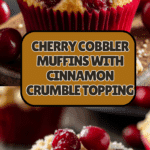 Cherry Cobbler Muffins Recipe