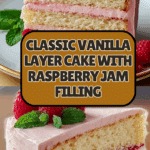 Vanilla Layer Cake with Raspberry Jam Recipe