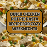 Quick Chicken Pot Pie Pasta Recipe