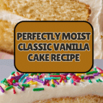 Classic Vanilla Cake Recipe