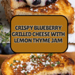 Crispy Blueberry Grilled Cheese Recipe