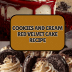 Cookies and Cream Red Velvet Cake Recipe