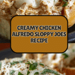Chicken Alfredo Sloppy Joes Recipe