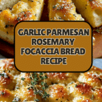 Garlic Parmesan Focaccia Bread Recipe