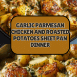 Garlic Parmesan Chicken and Potatoes Recipe